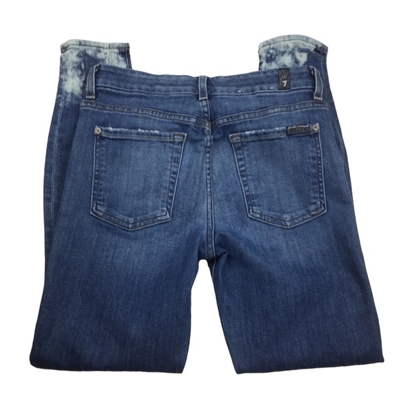 7 For All Mankind Ankle Skinny Jeans - Picture 4 of 7
